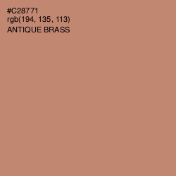 #C28771 - Antique Brass Color Image